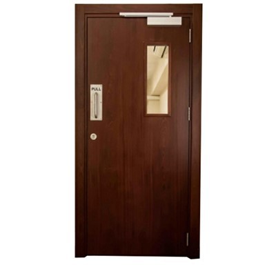 แผงวิชั่นประตูไฟไม้